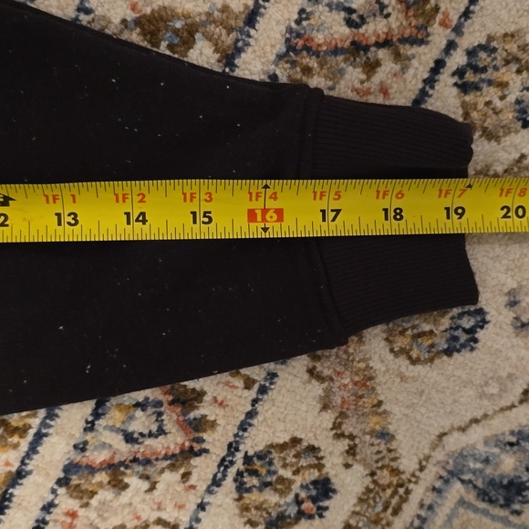 PUMA BRAND SIGNATURE WOMENS SPECKLED BLACK PULLOVER HOODIE SIZE MEDIUM - Picture 14 of 16